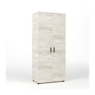 KIT ARMADIO 2 ANTE  80X52X205 CM BIANCO VEN.K083