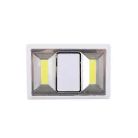 INTERRUTTORE LUMINOSO A PILE BIANCO