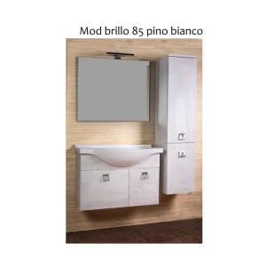 MOBILE BAGNO BRILLO 85 SOSP. PINO BIANCO