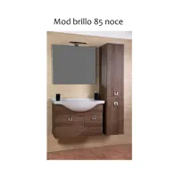 MOBILE BAGNO BRILLO 85 SOSP. NOCE