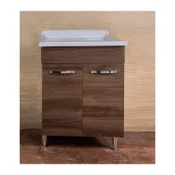 LAVATOIO ANTONELLA 60X50CM C/SIFONE NOCE