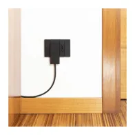 FME 80.151 SPINA SALVASPAZIO SCHUKO CLOCK NERO