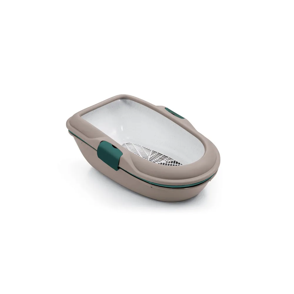 TOILETTE FURBA CHIC TORTORA CHIARO/VERDE INGLESE TOILETTE FURBA CHIC TORTORA CHIARO/VERDE INGLESE