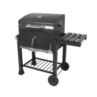 BARBECUE A CARBONE C/RUOTE 115X67X108 CM