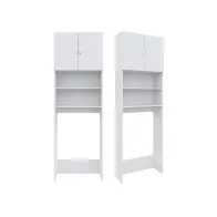 KIT MOBILE P/LAVATRICE CM 62X23X196 BIANCO