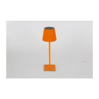 LAMPADA DA TAVOLO LED RICARICABLILE ARANCIO