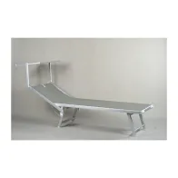 C LETTINO IN ALLUMINIO PLAYA C/PARASOLE SABBIA (2