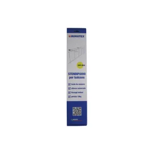 STENDIBIANCHERIA DA BALCONE ASTE FISSE CF 2 PZ