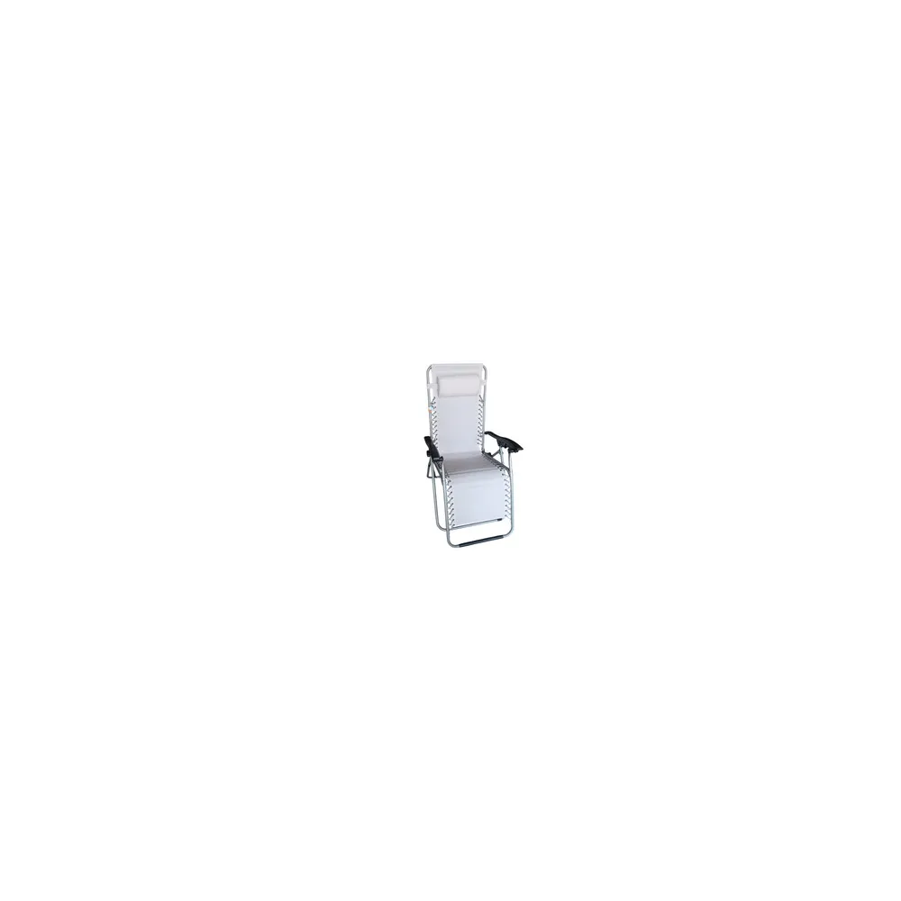 C SEDIA SDRAIO MULTIPOSIZIONE GREEK ECRU (2 C SEDIA SDRAIO MULTIPOSIZIONE GREEK ECRU (2
