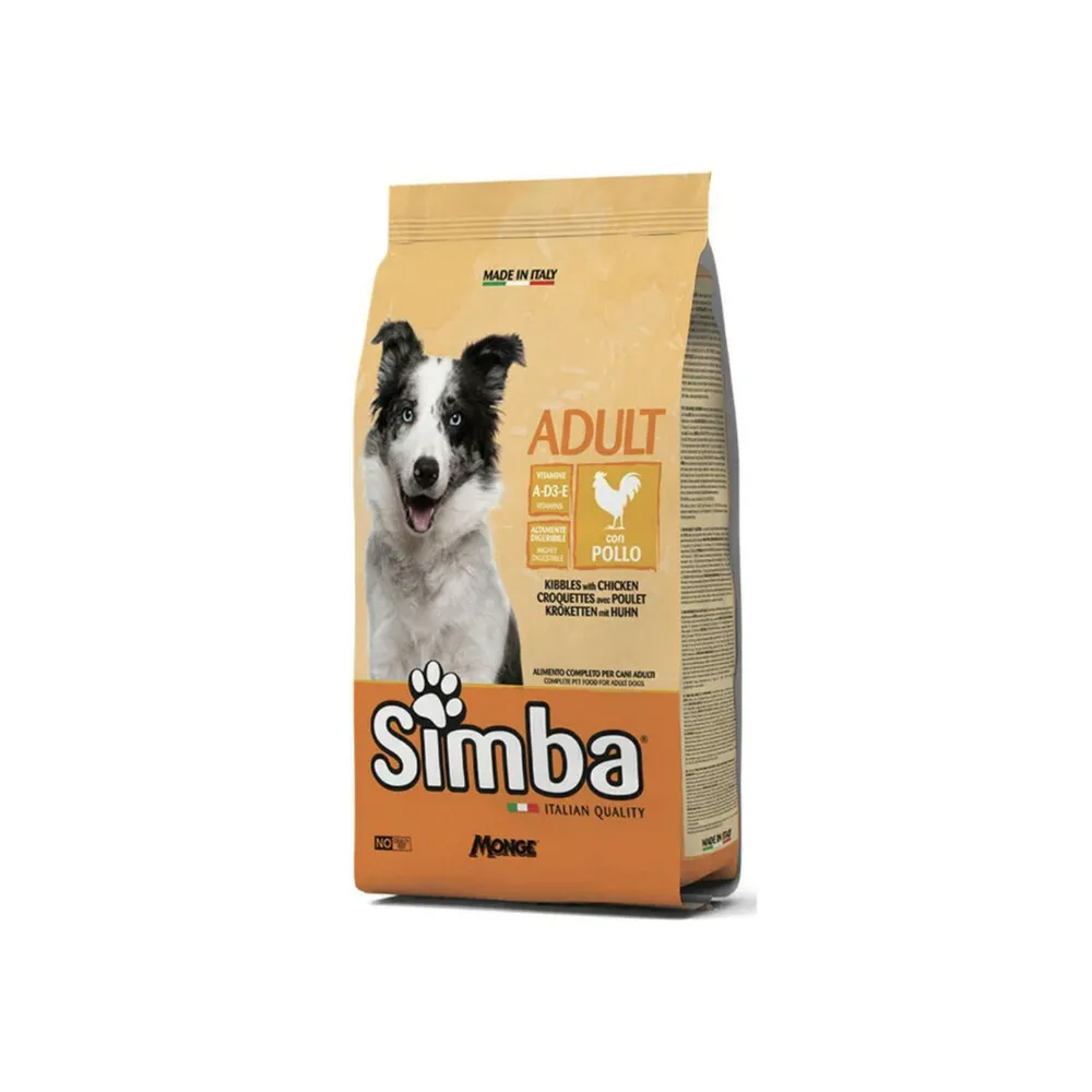 CROCCHETTA CANE MONGE SIMBA 20 KG ADULT POLLO