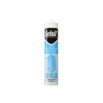 SELSIL SILICONE ACETICO P/SANITARI BIANCO 280 ML (25