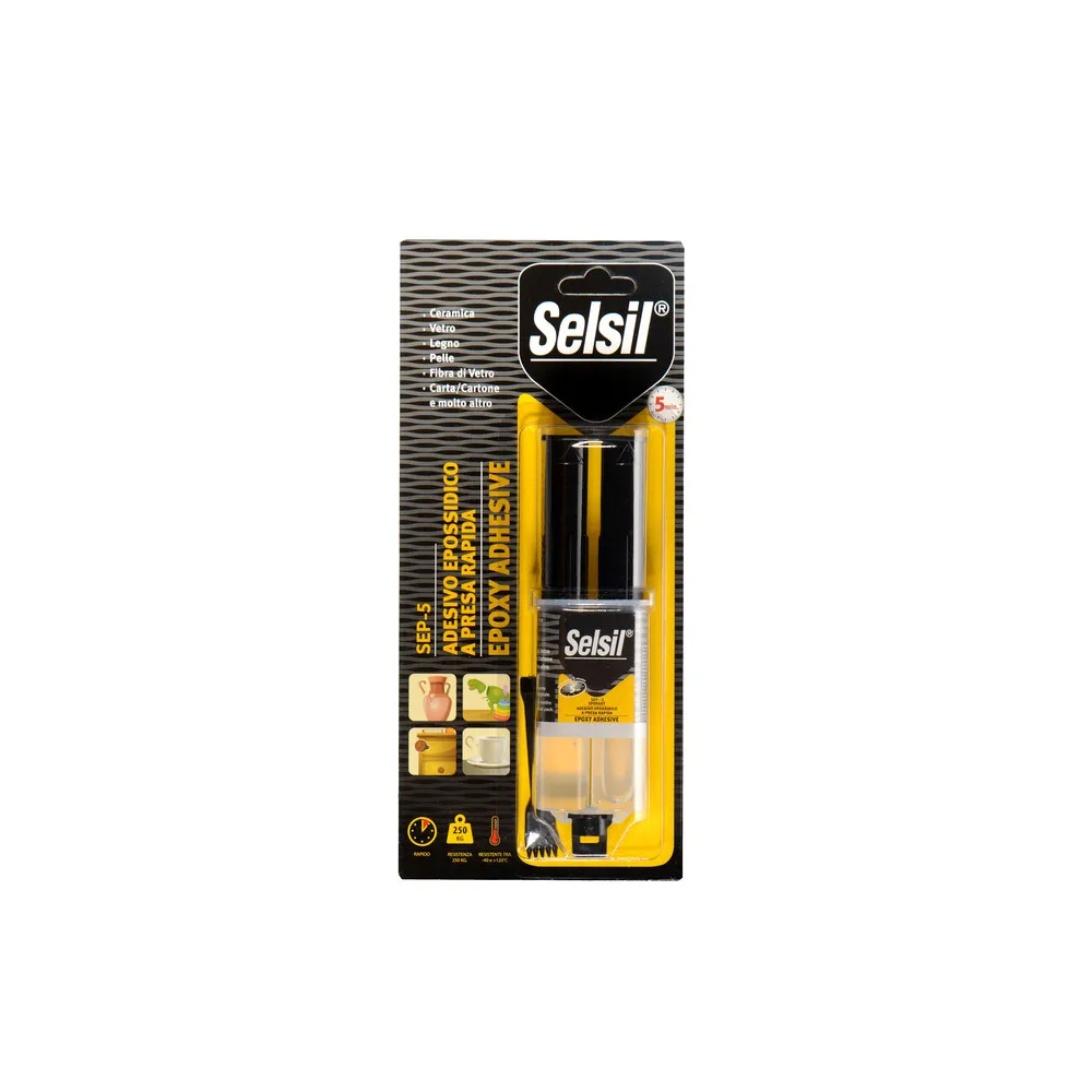 SELSIL ADESIVO EPOSSIDICO QEP-5 A PRESA RAPIDA 28 G (12