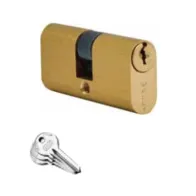 WALLY 64-01 CILINDRO OVALE 54 MM OTTTONATO (10