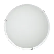 PLAFONIERA DYLAN 40 2XE27 LASTRA BIANCO LUCIDO (5