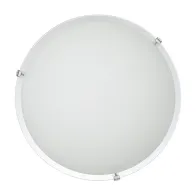 PLAFONIERA DYLAN 40 2XE27 LASTRA BIANCO LUCIDO (5