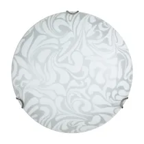 PLAFONIERA DANIEL 40 2XE27 LASTRA BIANCO SABBIATO (5