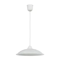 LAMPADA SOSP DUNA 30 1XE27 ALABASTRO BIANCO