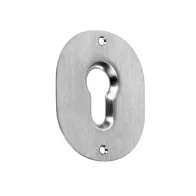 BOCCHETTA C/INCAVO PROFILO EUROPEO CROMO