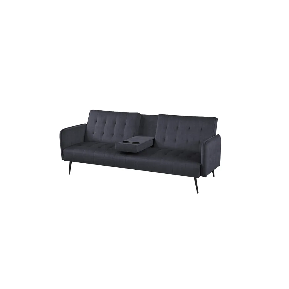 DIVANO PRONTOLETTO MODERN 3 POSTI GRIGIO SCURO