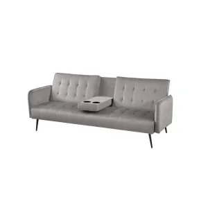 DIVANO PRONTOLETTO MODERN 3 POSTI GRIGIO CHIARO