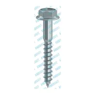 TIRAFONDO P/LEGNO TE FL 6 X140MM ZINCATO (100