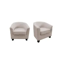 POLTRONA MAJA MARRONE CHIARO