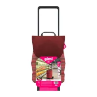 GIMI CARRELLO SPESA EASY 40 L ROSSO