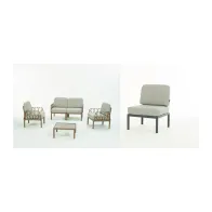 SALOTTO GARDA MODULO POSTO AGGIUNTIVO ANTRACITE