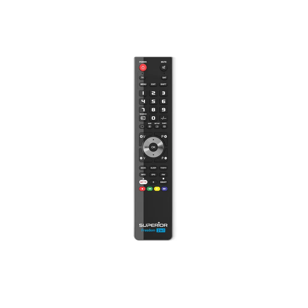 TELECOMANDO TV SUPERIOR UNIVERSALE FREEDOM 2 IN 1
