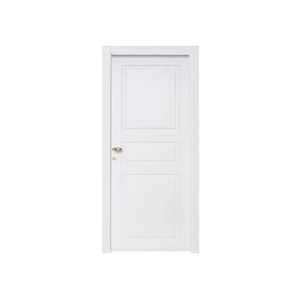 PORTA BUGNA 90X210 CM LACCATO BIANCO