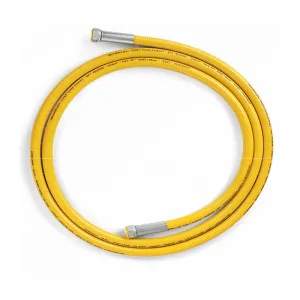 TUBO FLESSIBILE GAS 500 CM F F 1/2 UNI15266 GIALLO