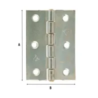 CERNIERA PERNO FISSO 838 ACC ZIN PESAN 43X1