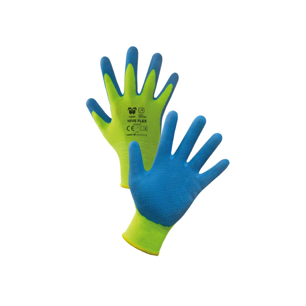 GUANTI POLIESTERE/LATTICE HIVE FLEX TG.10 (12