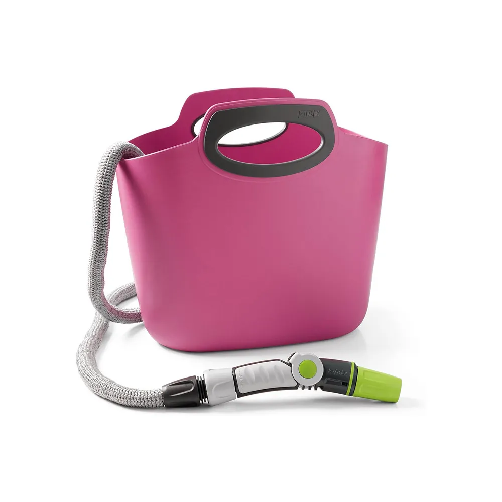 SET TUBO AUTO ESTENSIBILE 30M IN BAG FUCSIA AQUAPOP