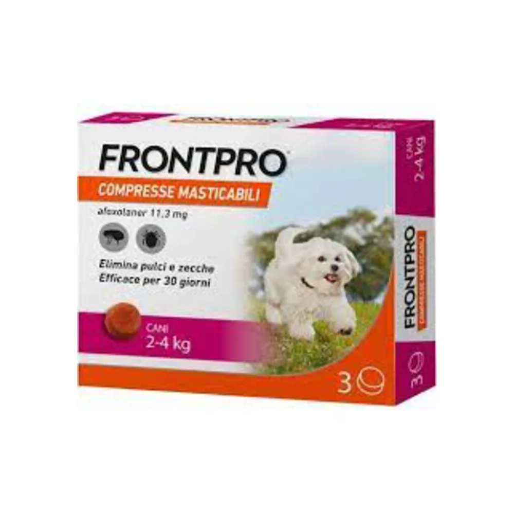 FRONTPRO COMPRESSA MASTICABILE CANI 2 - 4 KG 3 PZ
