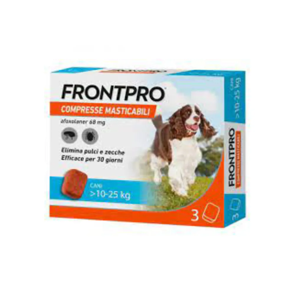FRONTPRO COMPRESSA MASTICABILE CANI 10-25 KG 3 PZ