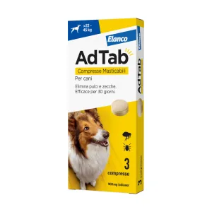 ADTAB COMPRESSE MASTICABILI P/CANI 22 - 45 KG