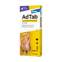 ADTAB COMPRESSE MASTICABILI P/GATTI 0