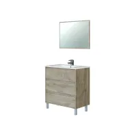 KIT MOBILE BAGNO DAKOTA 3 CASSETTI 80 ALASKA S/LAV