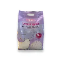 LETTIERA GATTO IN SILICIO LAVANDA 5 L