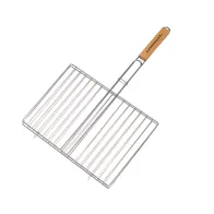 GRATICOLA DOPPIA S/PIEDI BARBECUE 40X29 CAMPING