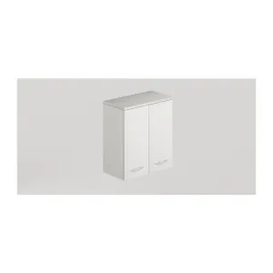 LAUNDRY PENSILE 2A 71X38X77 CM BIANCO FRASSINO