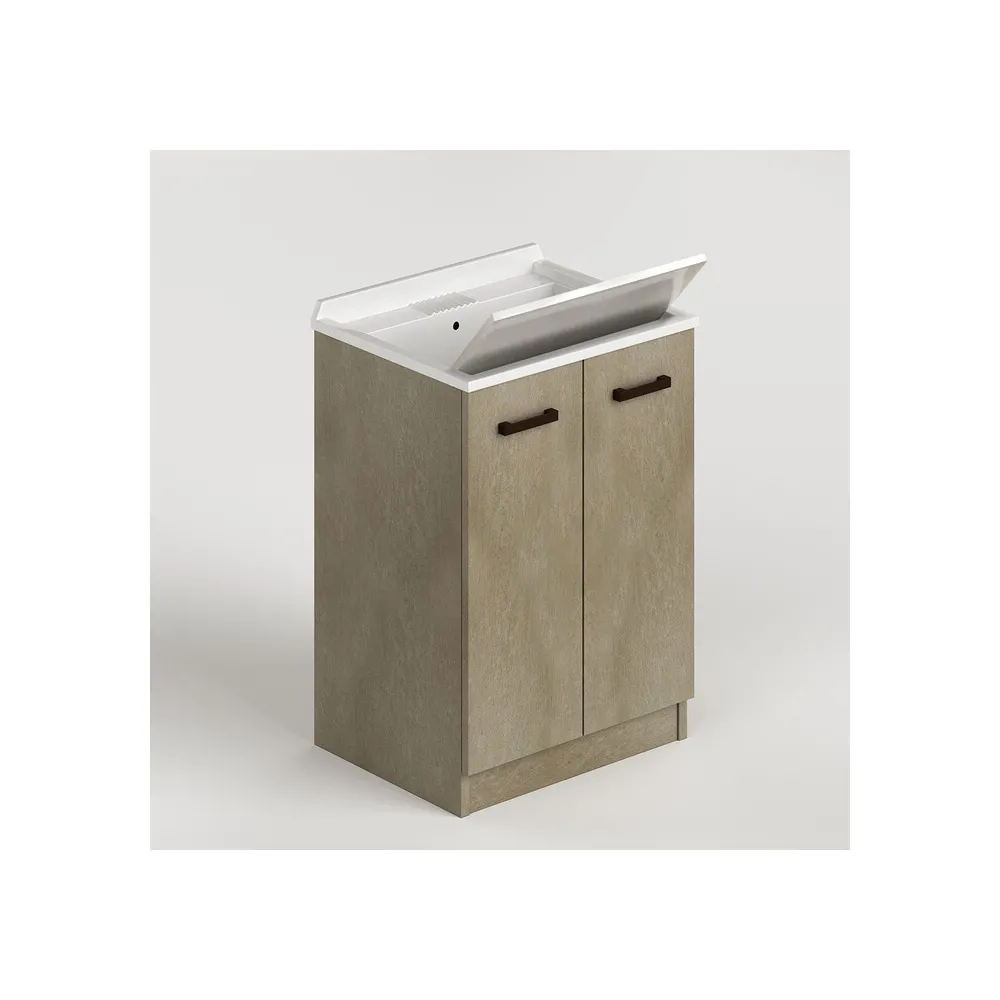 LAUNDRY LAVATOIO 2A 61X50X86 CM ARGILLA LAUNDRY LAVATOIO 2A 61X50X86 CM ARGILLA