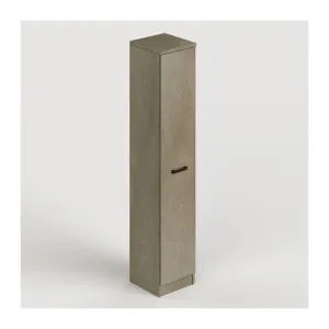 LAUNDRY MOBILE 1A+RIPIANI 36X38X182 CM ARGILLA