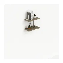 LAUNDRY COPPIA MENSOLE 45X23 CM ARGILLA