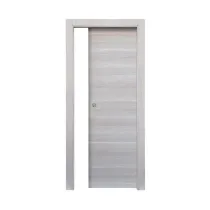 PORTA MARIKA MICRO SCORR GRIGIO 80X210 REV CRS