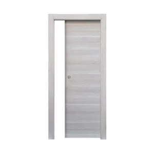 PORTA MARIKA MICRO SCORR GRIGIO 80X210 REV CRS