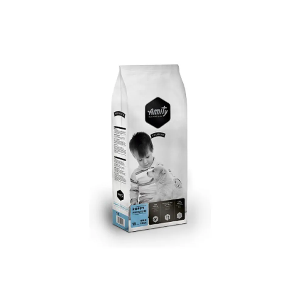 CIBO CANE AMITY 15 KG PUPPY POLLO E CEREALI