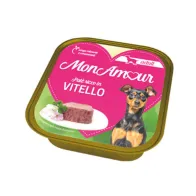CIBO CANE MONAMOUR 150 G VITELLO (22