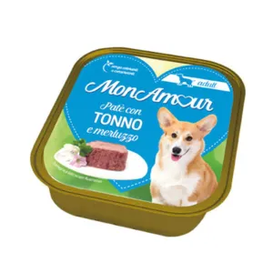 CIBO CANE MONAMOUR 300 G TONNO E MERLUZZO (18